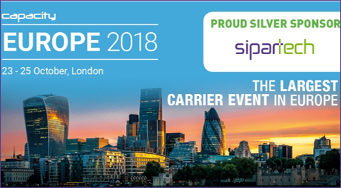 SIPARTECH @CAPACITY EUROPE 2018