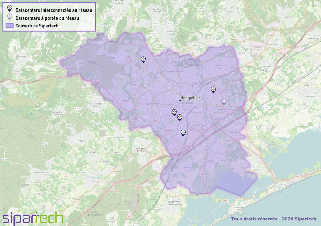 Couverture Sipartech de Montpellier